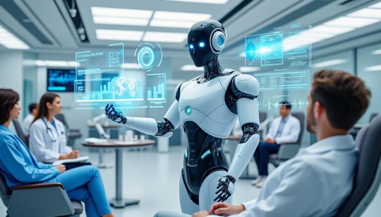 découvrez comment l'intelligence artificielle transforme le secteur de la santé en améliorant le diagnostic, le traitement et la recherche médicale. quelles sont les promesses concrètes de cette technologie révolutionnaire pour les patients et les professionnels de la santé ?