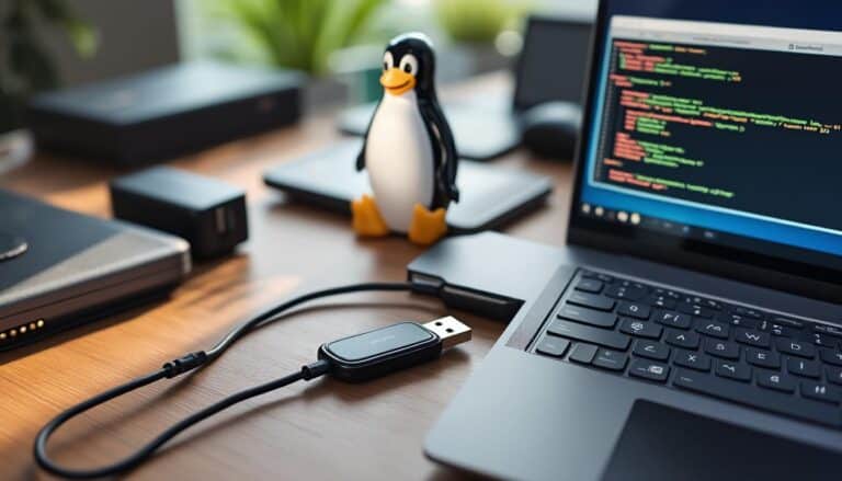 apprenez à créer facilement une clé usb bootable linux en utilisant les logiciels rufus ou balenaetcher grâce à ce guide étape par étape.