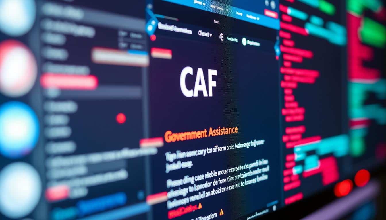 attention à une fausse page frauduleuse prétendant représenter la caf. ne tombez pas dans cette arnaque qui continue de circuler en ligne. informez-vous pour protéger vos données personnelles.