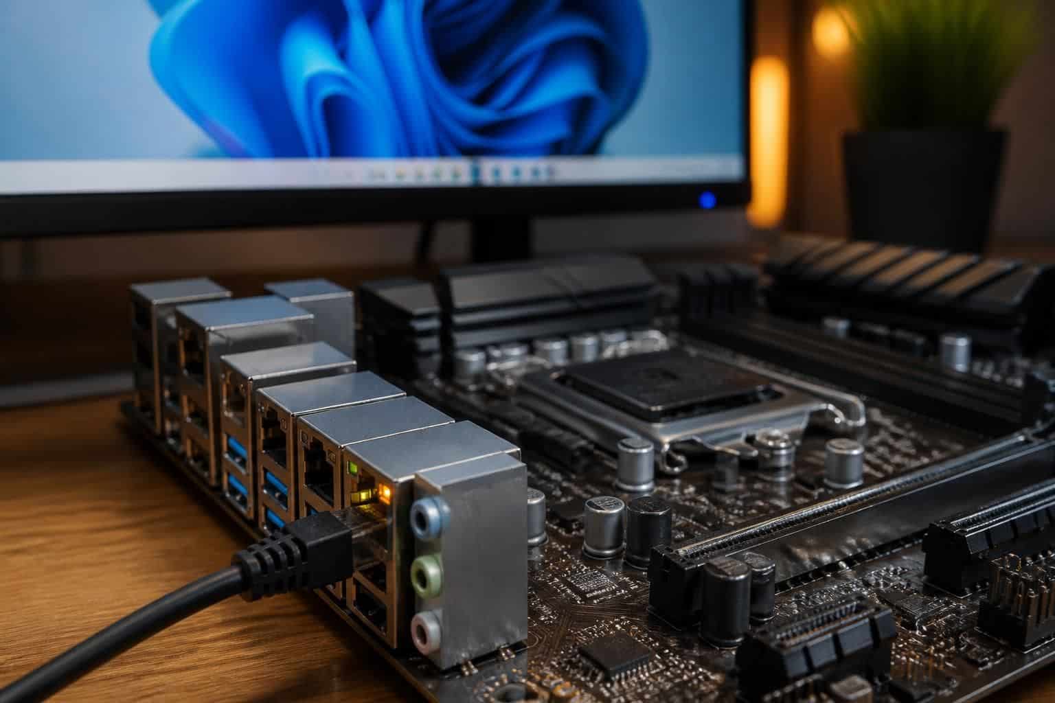 découvrez comment l'adaptateur réseau ethernet de la carte mère permet la fonction wake on lan sous windows 11 pour un allumage à distance facile et efficace.