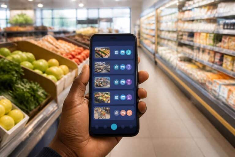 découvrez l'application de paiement mobile qui référence avec précision chaque magasin alimentaire acceptant paypal, pour des achats rapides et sécurisés.
