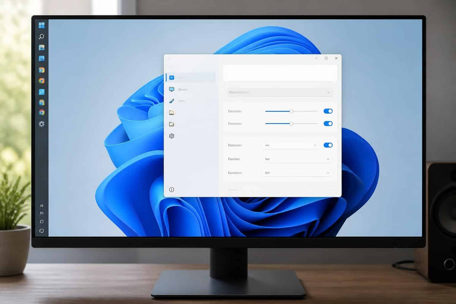 explorerpatcher est une application tierce pour personnaliser le bureau windows 11, permettant à l'utilisateur de déplacer facilement la barre des tâches selon ses préférences.