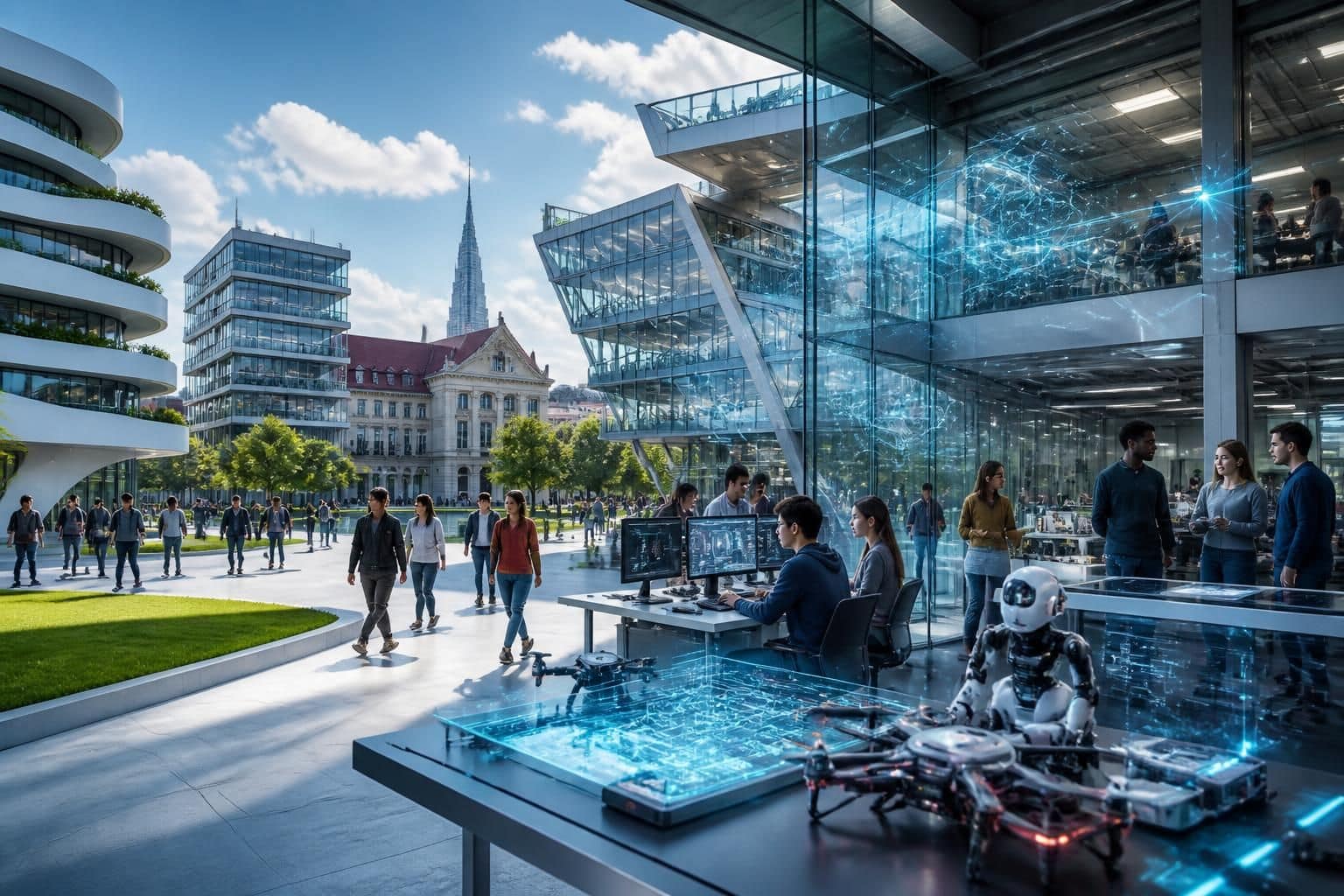 découvrez comment les universités technologiques internationales proposent aujourd'hui les meilleures formations en intelligence artificielle pour préparer les experts de demain.