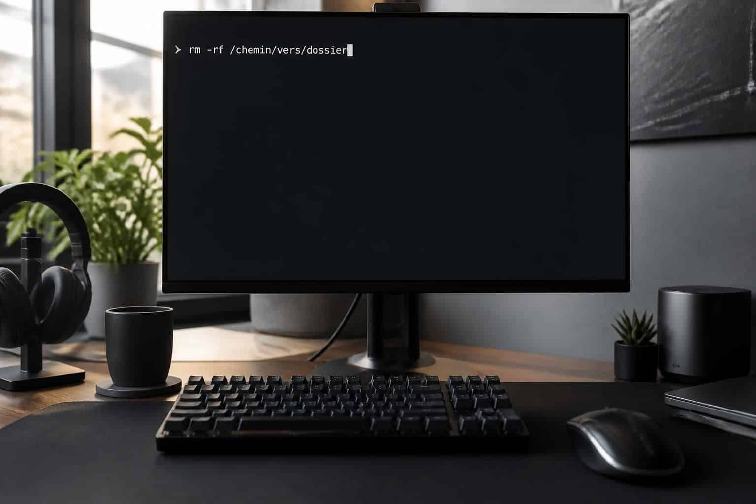 découvrez comment la commande shell terminal rm sous linux permet de forcer la suppression d'un dossier dans le système de gestion de fichiers, avec des conseils pour une utilisation sécurisée.
