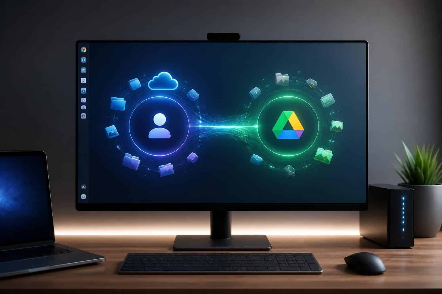 insync, le client de synchronisation tiers, connecte facilement votre compte cloud personnel à google drive sous linux pour une gestion fluide et efficace de vos fichiers.
