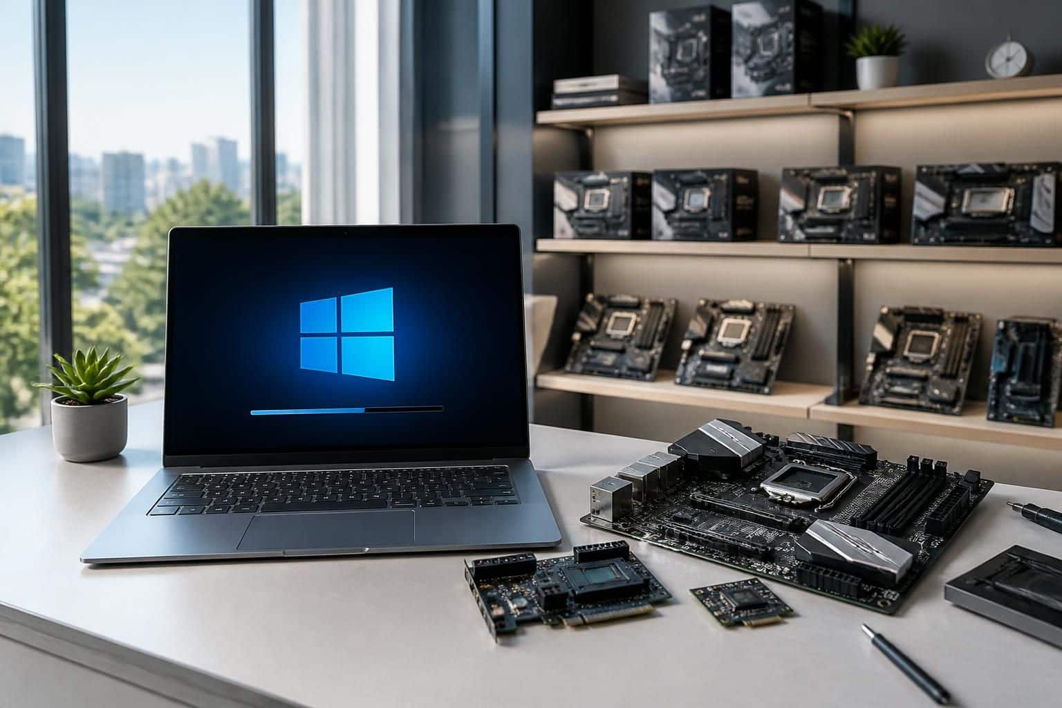 le constructeur taïwanais de cartes mères asus met régulièrement à jour en ligne sa liste de compatibilité avec windows 11, permettant aux utilisateurs de vérifier facilement la prise en charge de leurs appareils.