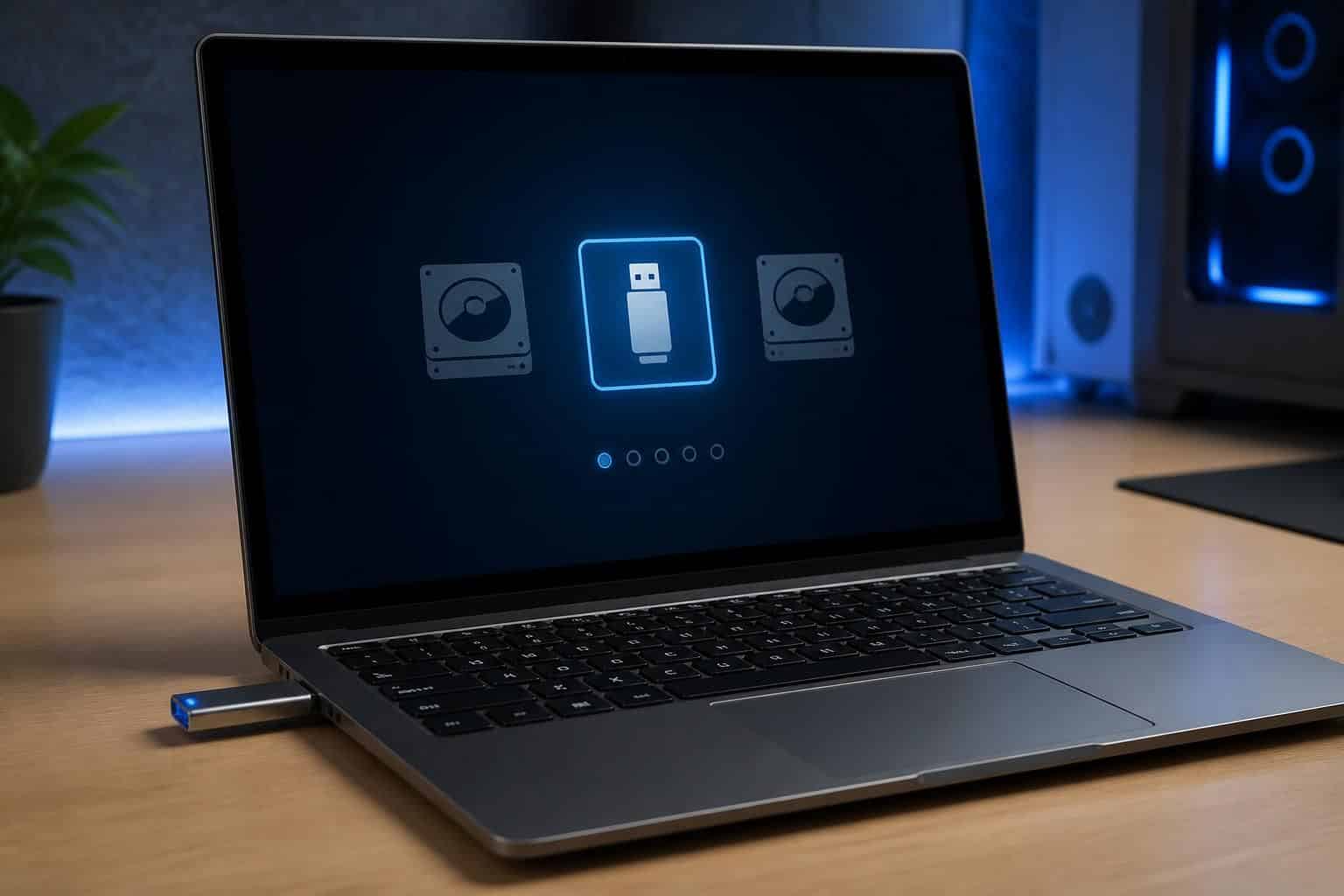 découvrez comment le menu de démarrage du firmware uefi lance la lecture système pour installer windows 11 via une clé usb, facilitant ainsi une installation rapide et sécurisée.