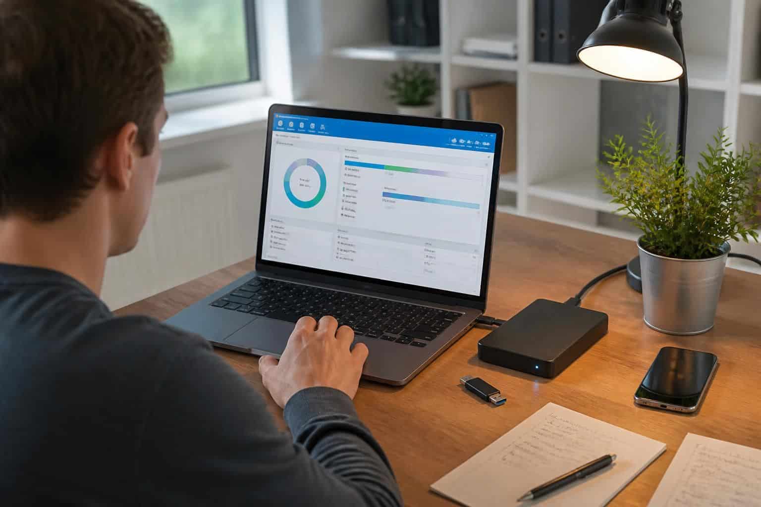 guide pour les débutants sur l'utilisation d'un programme de partitionnement de disque externe afin de créer une clé usb bootable windows 11 facilement.