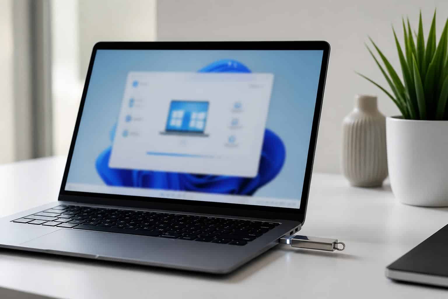l'outil de création de support de récupération microsoft vous permet de télécharger et créer une clé usb de réparation pour windows 11, facilitant la restauration et la réparation de votre système.